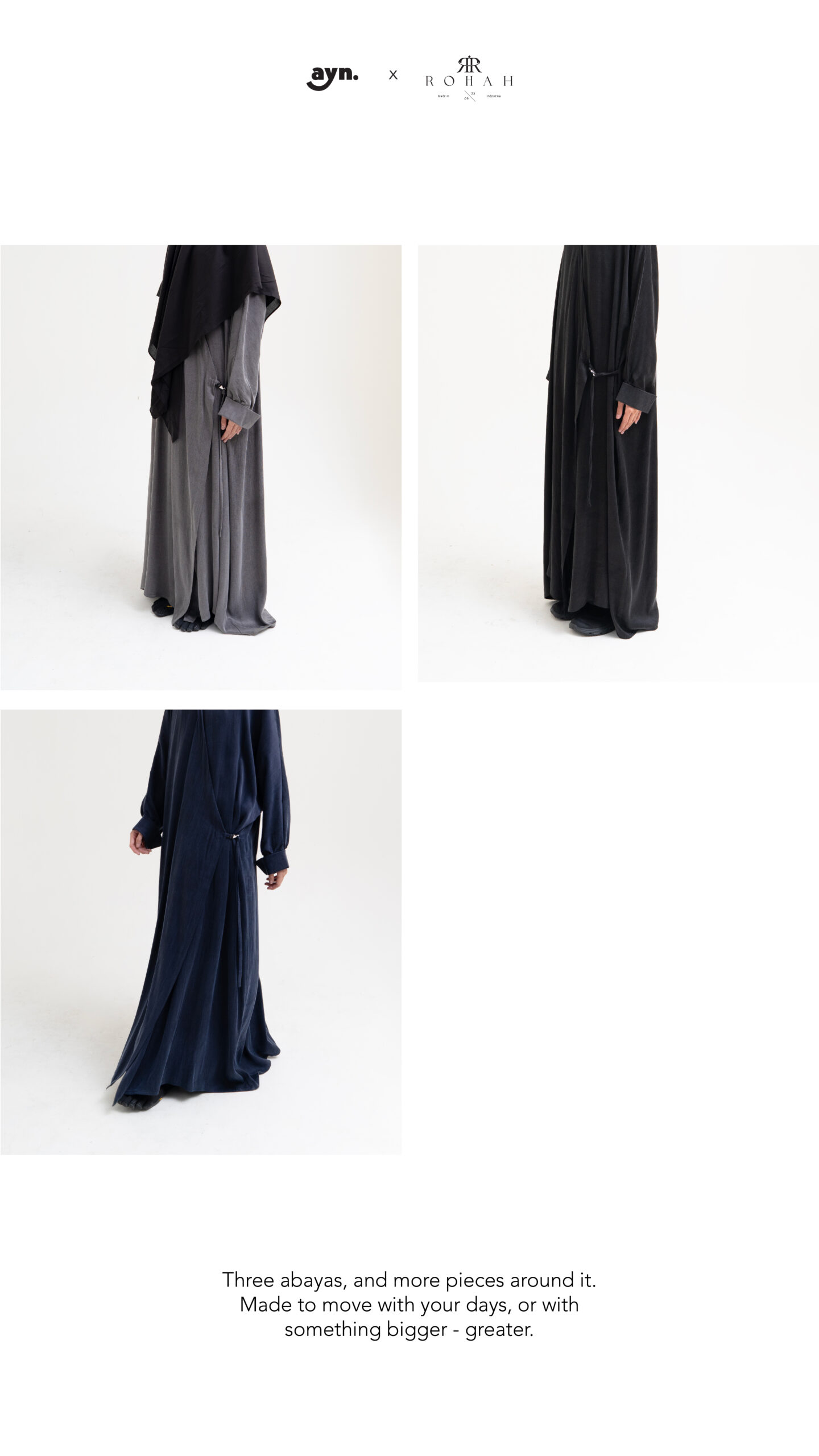 AWBA - Hayaa Open Abaya - Image 3